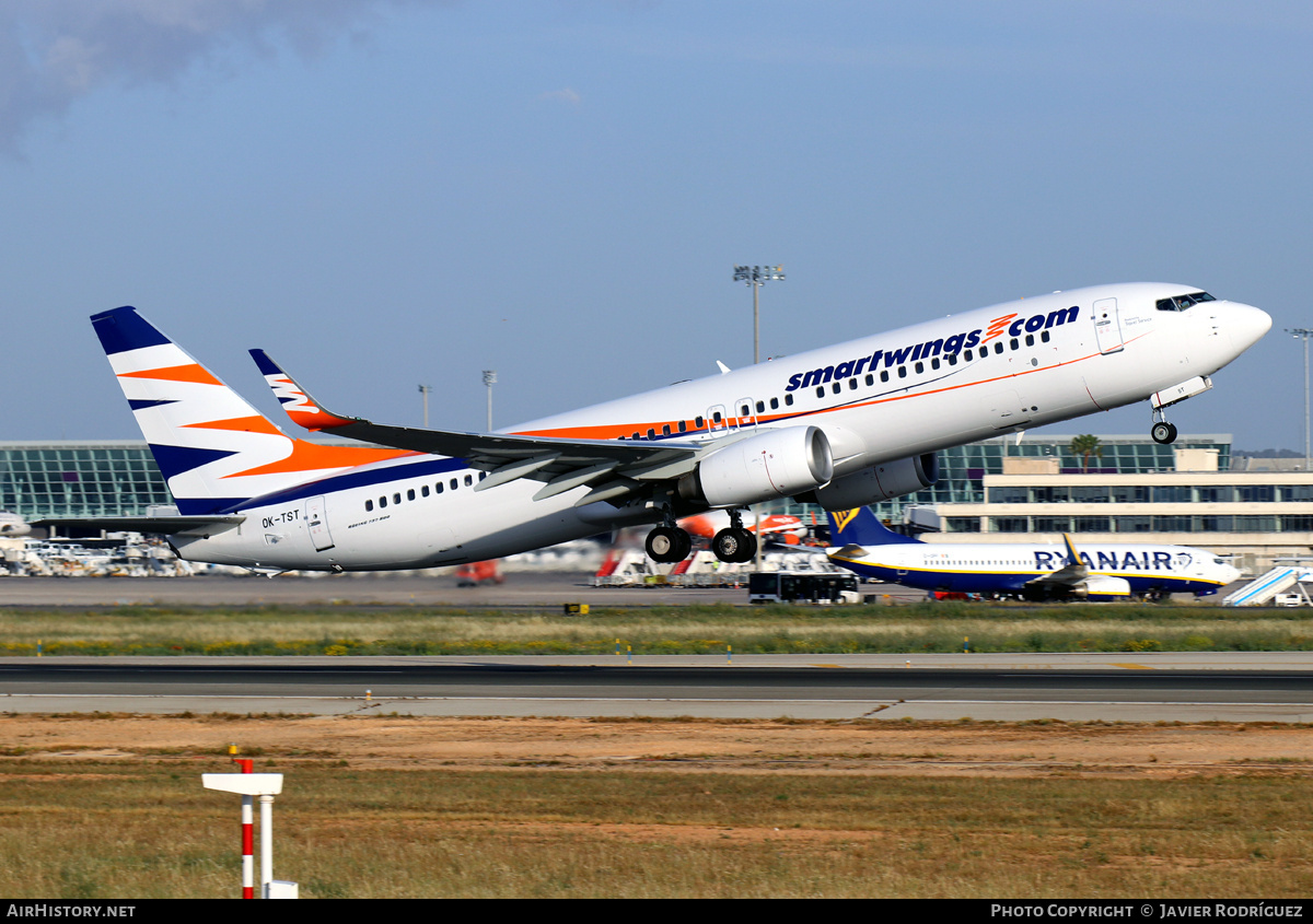 Aircraft Photo of OK-TST | Boeing 737-86N | Smartwings | AirHistory.net #726488