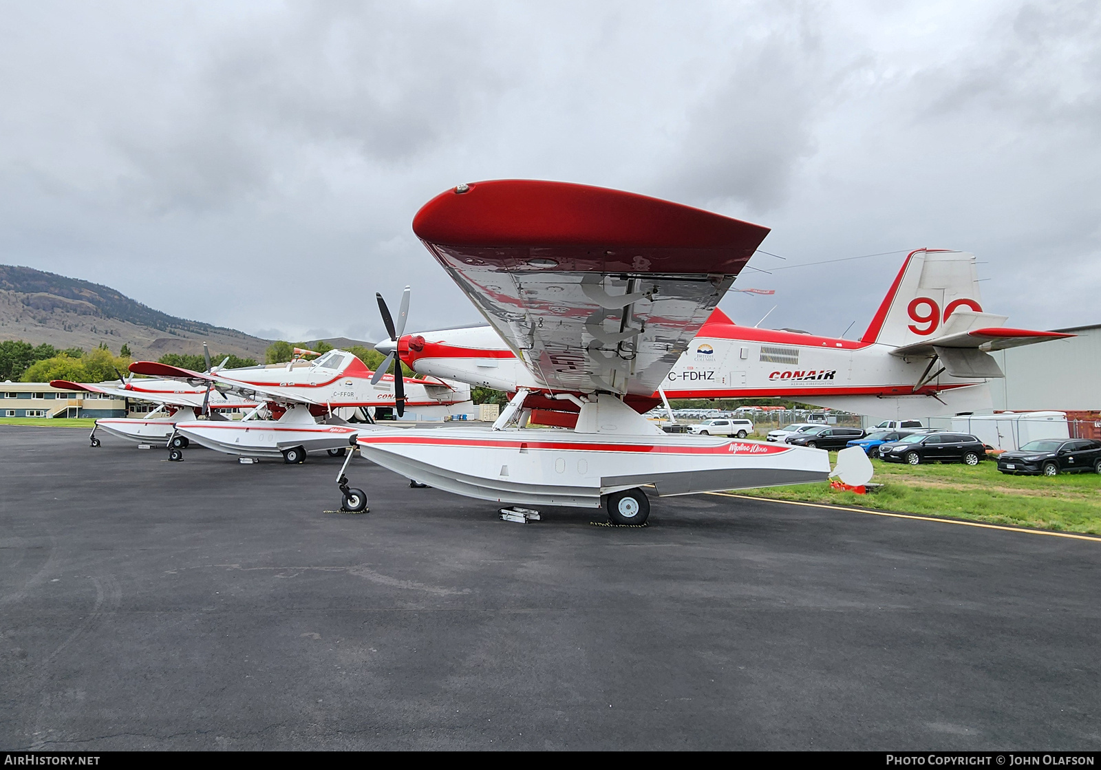 Aircraft Photo of C-FDHZ | Air Tractor AT-802F Fire Boss (AT-802A) | Conair Aviation | AirHistory.net #726494