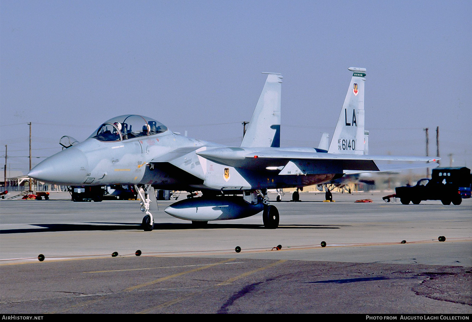 Aircraft Photo of 76-0140 / AF76-6140 | McDonnell Douglas F-15B Eagle | USA - Air Force | AirHistory.net #726504