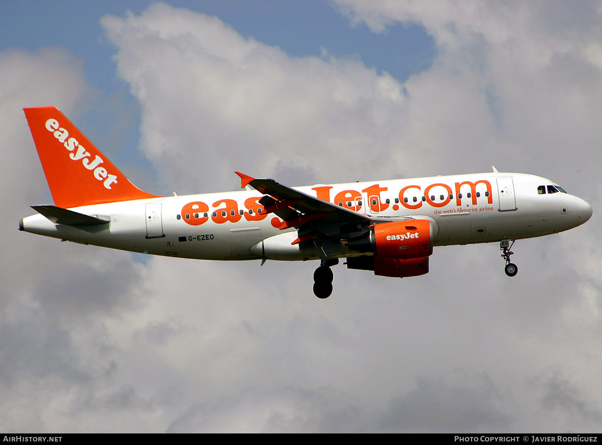 Aircraft Photo of G-EZEO | Airbus A319-111 | EasyJet | AirHistory.net #726506