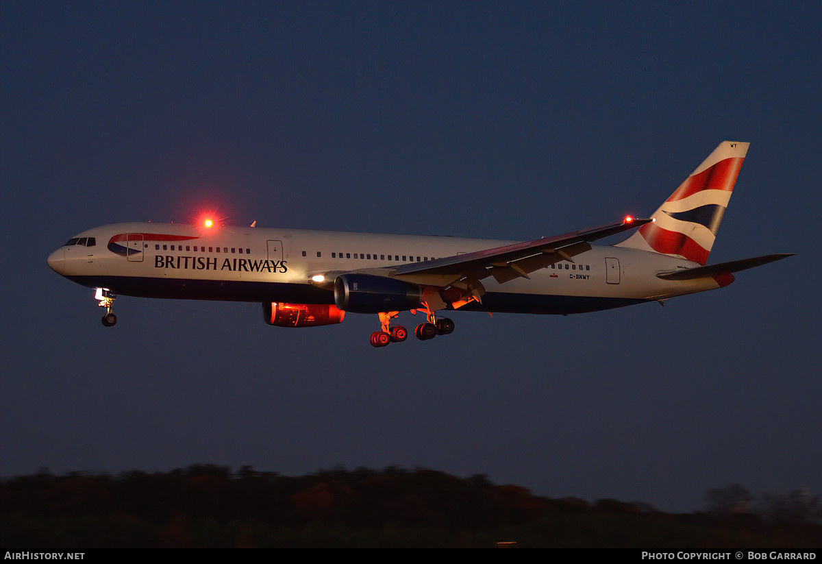 Aircraft Photo of G-BNWY | Boeing 767-336/ER | British Airways | AirHistory.net #726514