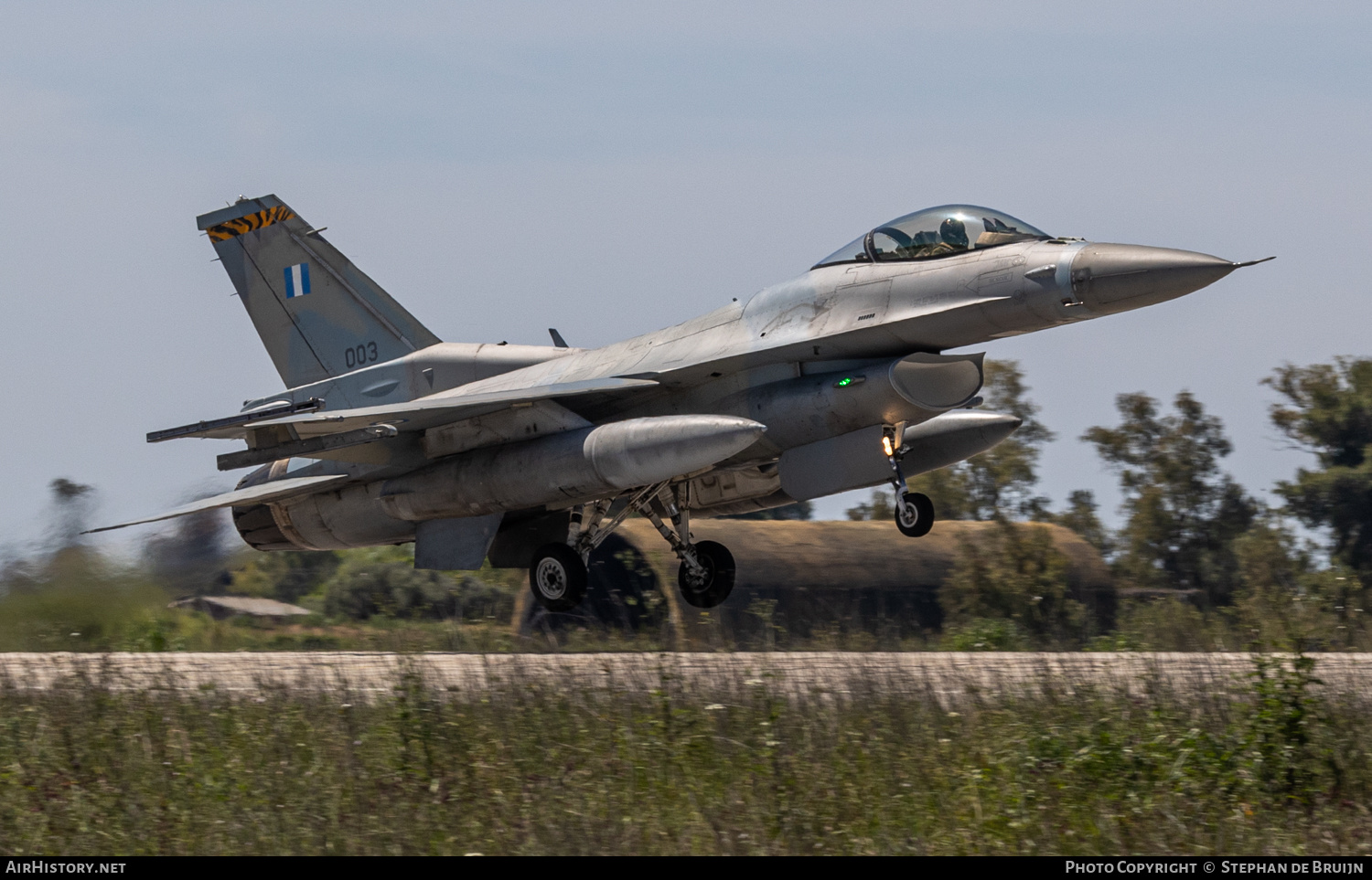 Aircraft Photo of 003 | Lockheed Martin F-16CJ Fighting Falcon | Greece - Air Force | AirHistory.net #726539