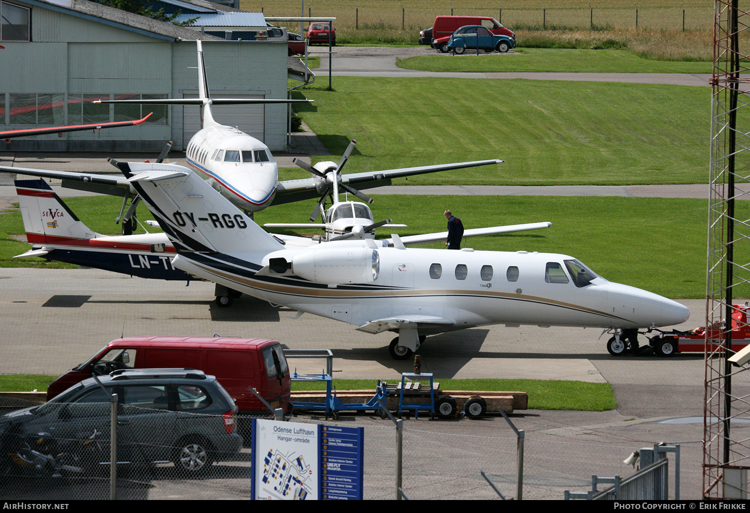 Aircraft Photo of OY-RGG | Cessna 525 CitationJet CJ1 | AirHistory.net #726542