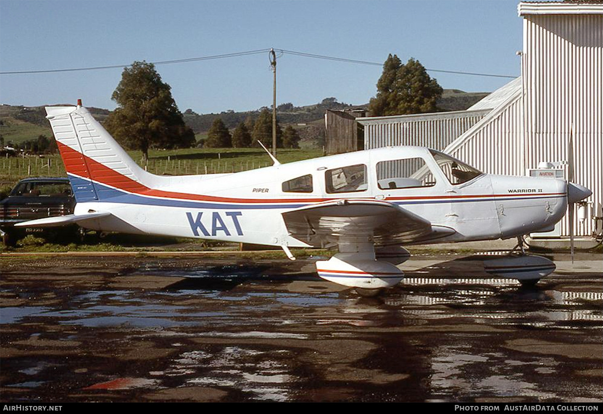 Aircraft Photo of ZK-KAT / KAT | Piper PA-28-161 Warrior II | AirHistory.net #726556