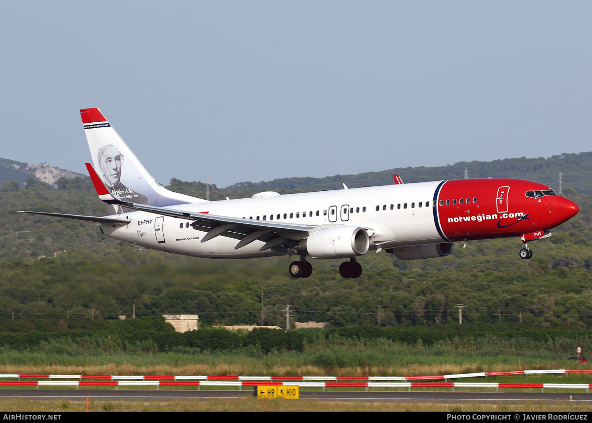 Aircraft Photo of EI-FHV | Boeing 737-8JP | Norwegian | AirHistory.net #726558
