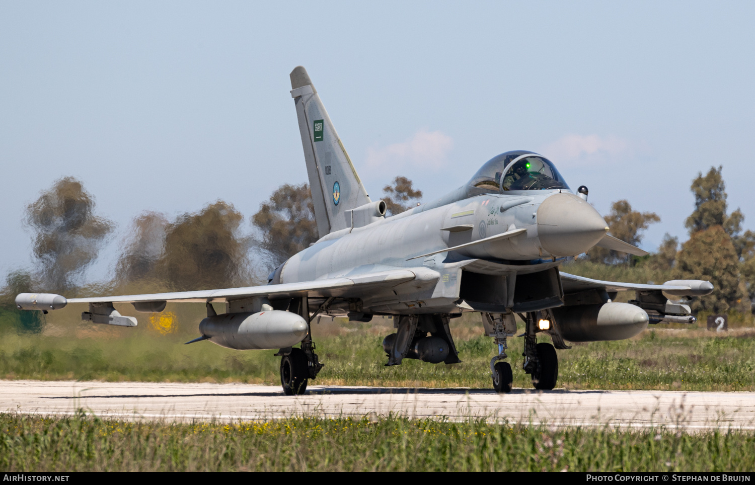 Aircraft Photo of 1018 | Eurofighter EF-2000 Typhoon | Saudi Arabia - Air Force | AirHistory.net #726574