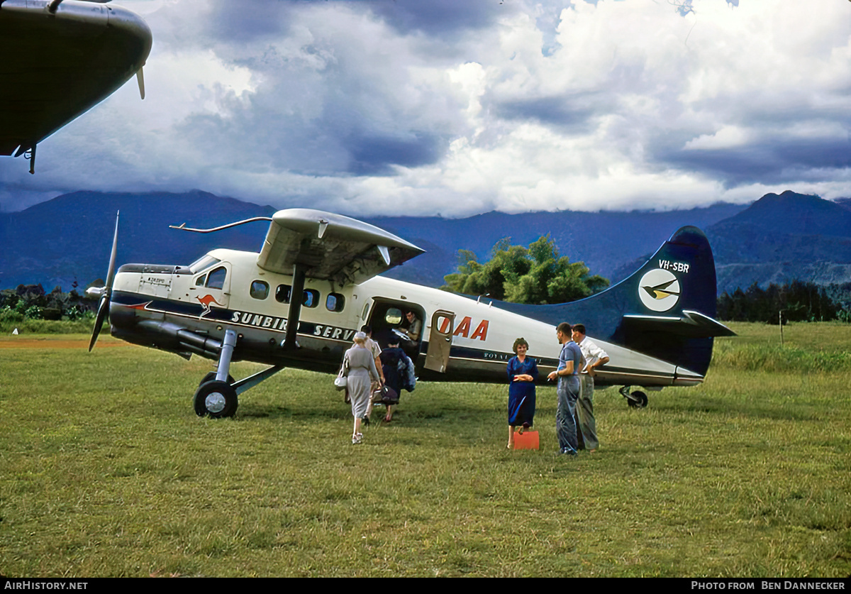 Aircraft Photo of VH-SBR | De Havilland Canada DHC-3 Otter | TAA Sunbird Services | AirHistory.net #726577