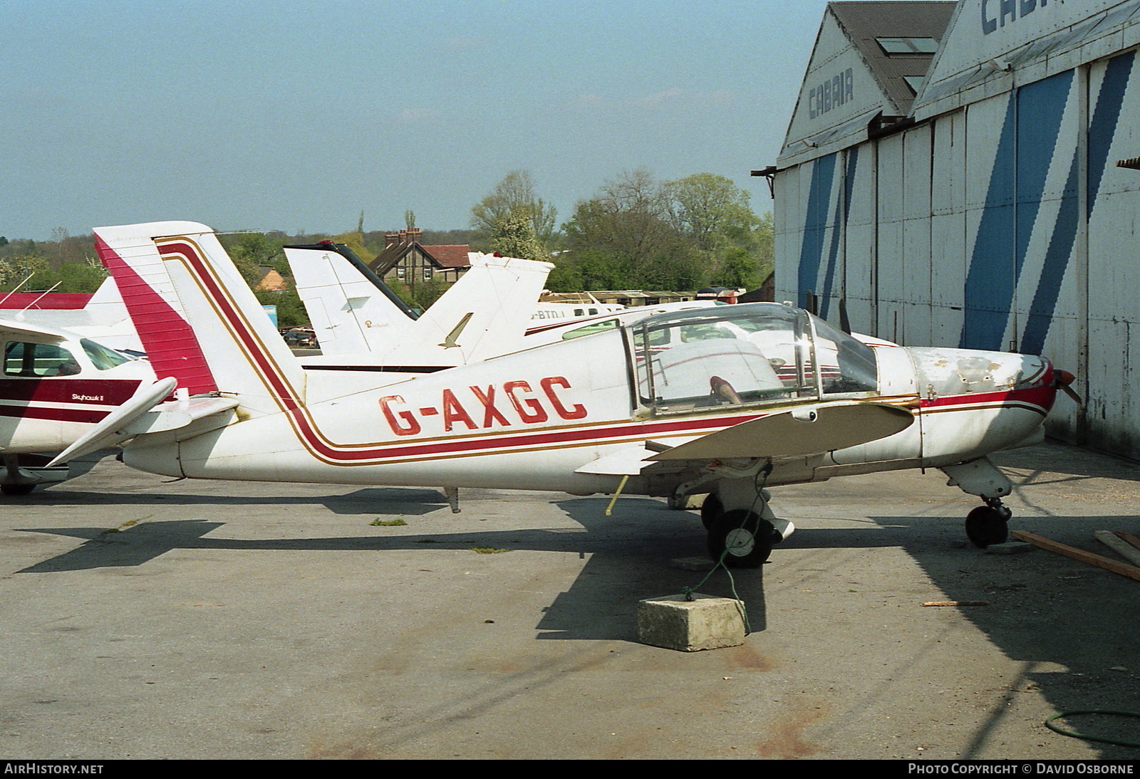 Aircraft Photo of G-AXGC | Morane-Saulnier MS-880B Rallye Club | AirHistory.net #726582