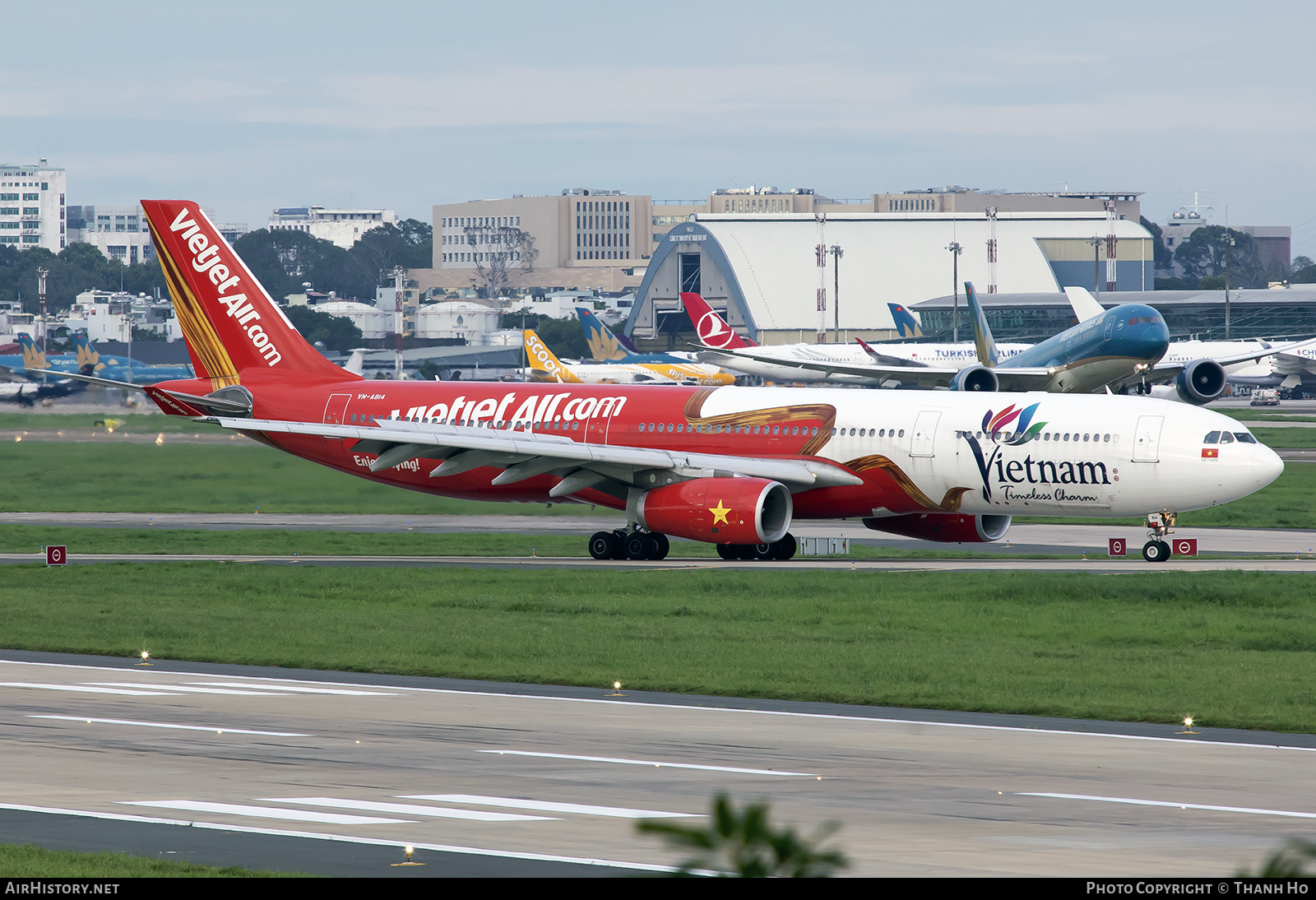 Aircraft Photo of VN-A814 | Airbus A330-343E | VietJet Air | AirHistory.net #726592