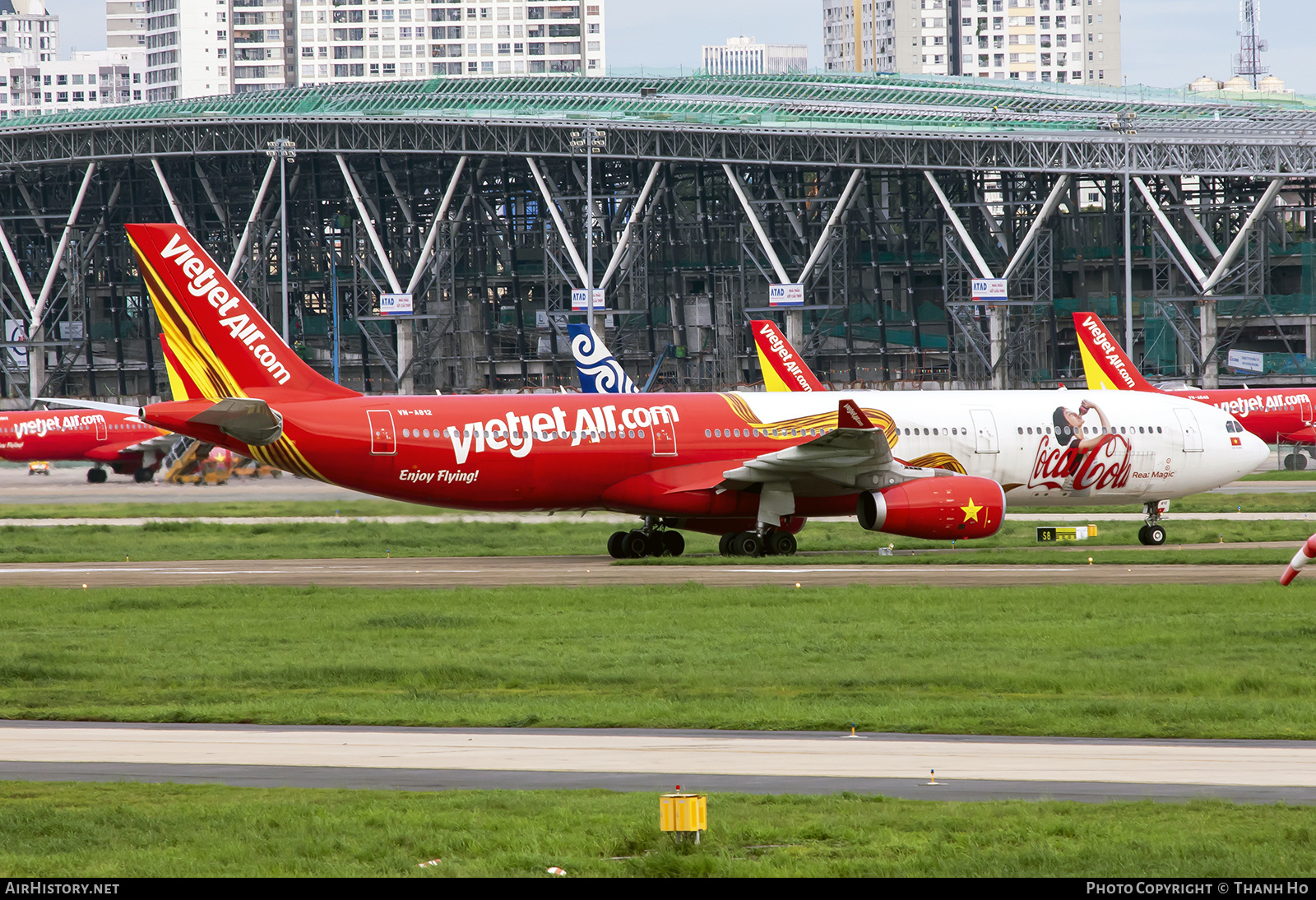 Aircraft Photo of VN-A812 | Airbus A330-343 | VietJet Air | AirHistory.net #726594