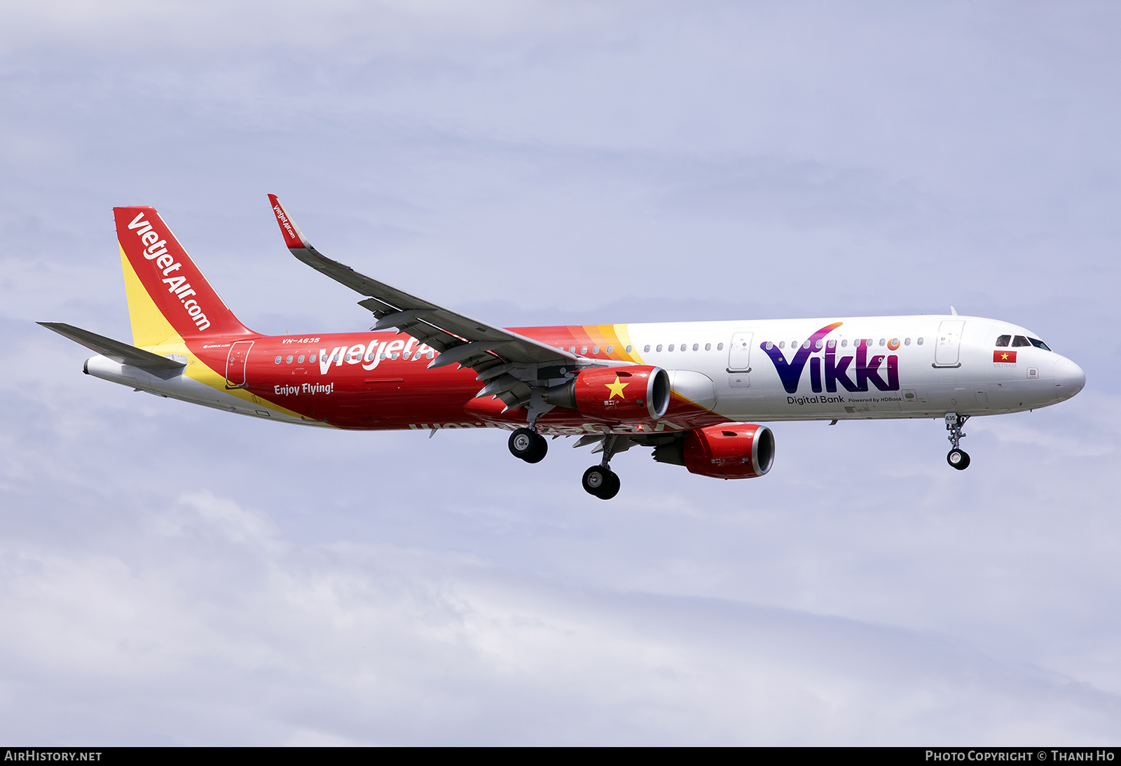 Aircraft Photo of VN-A635 | Airbus A321-211 | VietJet Air | AirHistory.net #726597
