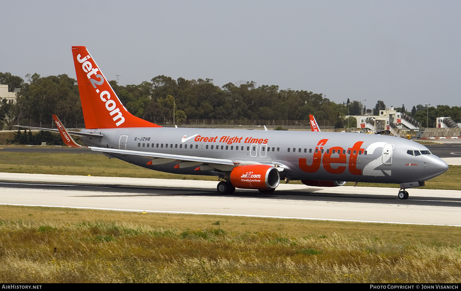 Aircraft Photo of G-JZHB | Boeing 737-8K5 | Jet2 | AirHistory.net #726616