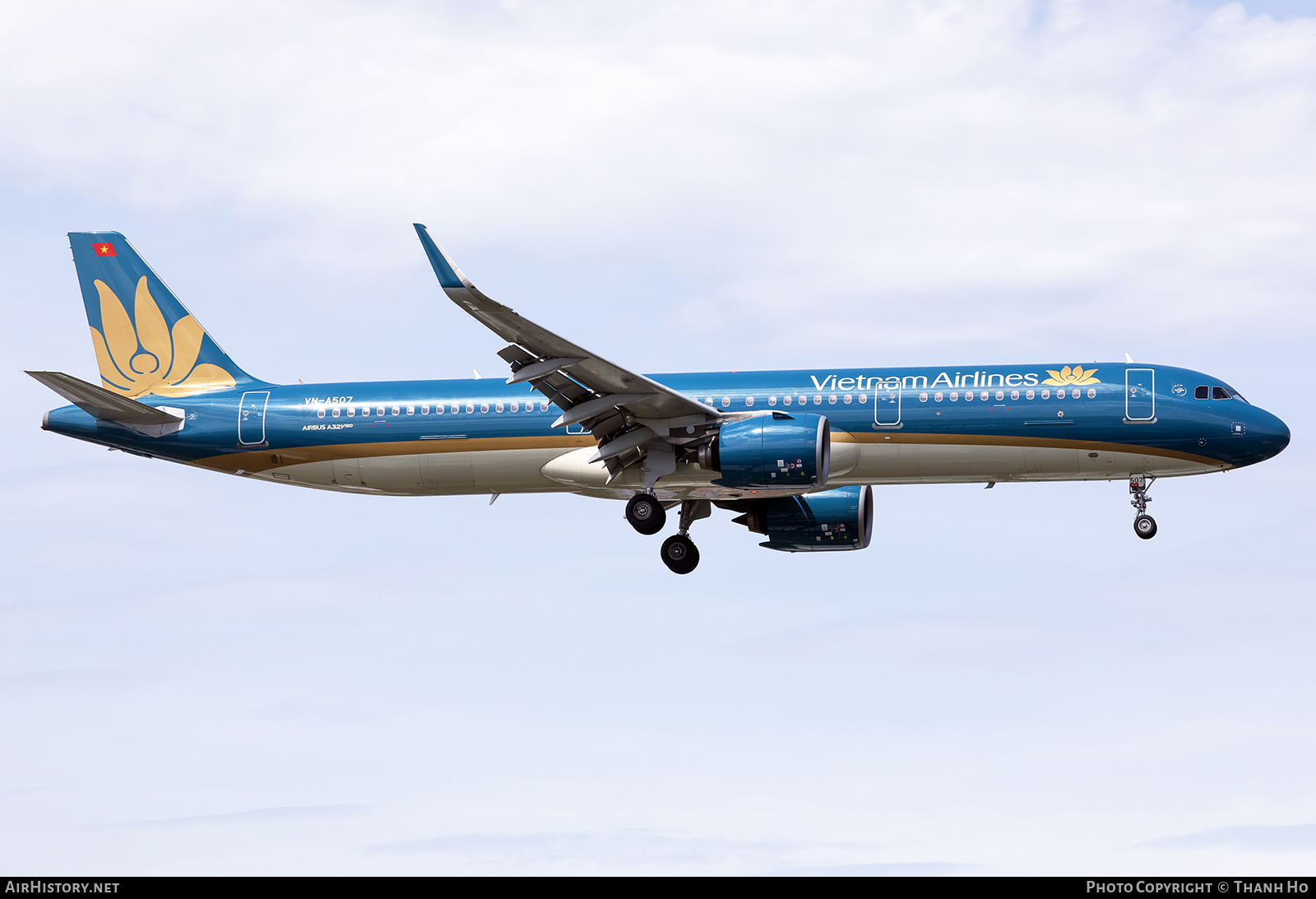 Aircraft Photo of VN-A507 | Airbus A321-272N | Vietnam Airlines | AirHistory.net #726618
