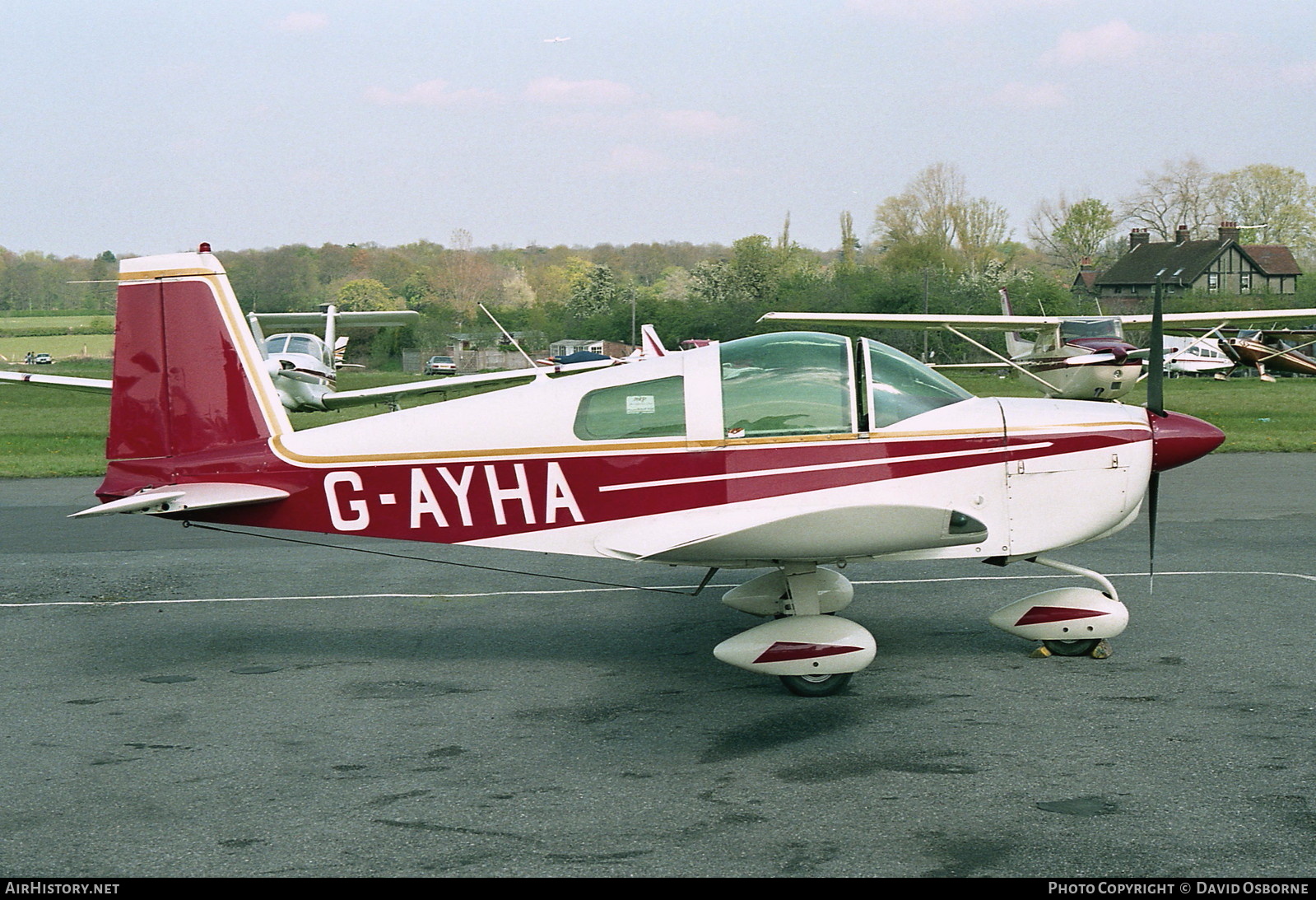 Aircraft Photo of G-AYHA | American AA-1 Yankee | AirHistory.net #726623