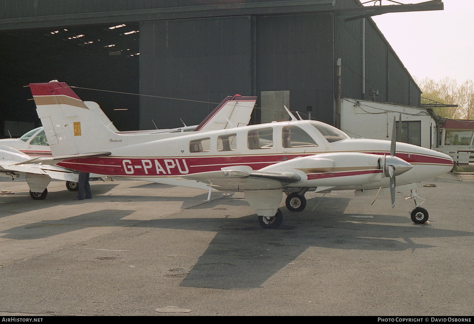 Aircraft Photo of G-PAPU | Beech 58P Pressurized Baron | AirHistory.net #726627