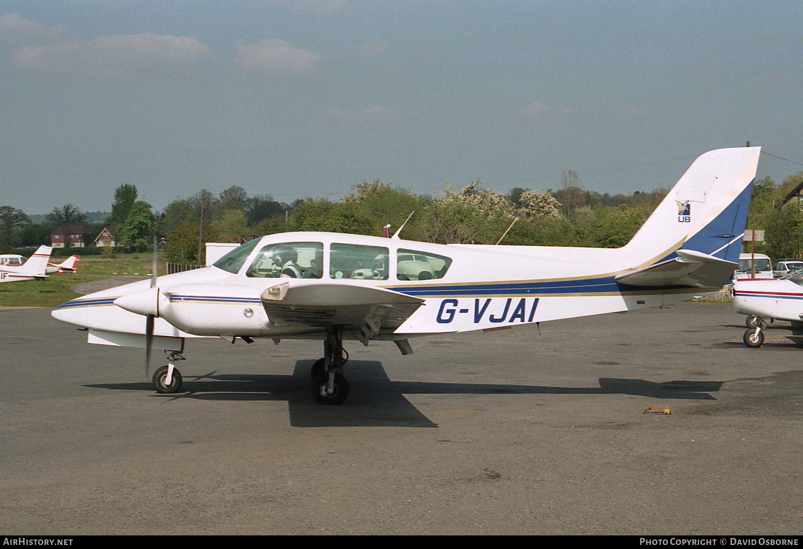 Aircraft Photo of G-VJAI | Gulfstream American GA-7 Cougar | UB Group - United Breweries | AirHistory.net #726634