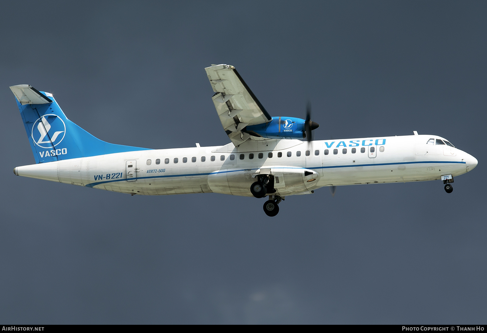 Aircraft Photo of VN-B221 | ATR ATR-72-500 (ATR-72-212A) | Vietnam Air Services Company - VASCO | AirHistory.net #726647