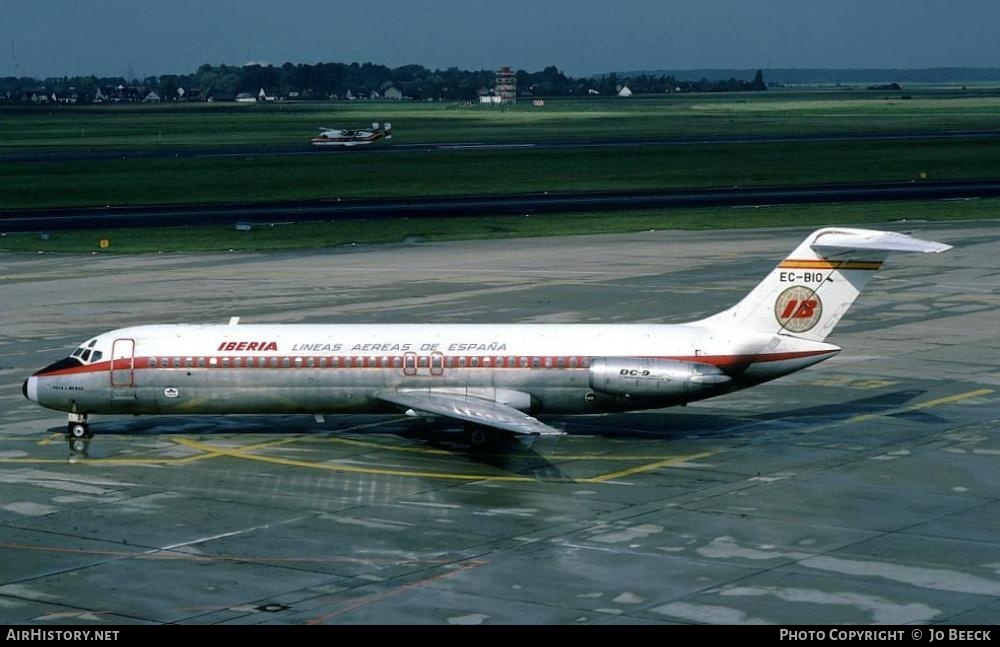 Aircraft Photo of EC-BIO | McDonnell Douglas DC-9-32 | Iberia | AirHistory.net #726656
