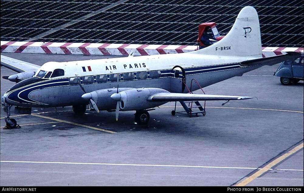 Aircraft Photo of F-BRSK | De Havilland D.H. 114 Heron 2D | Air Paris | AirHistory.net #726662