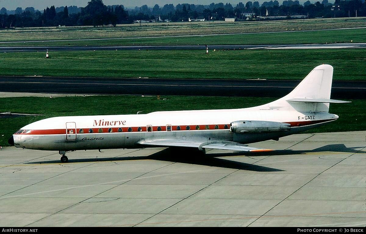 Aircraft Photo of F-GATZ | Sud SE-210 Caravelle VI-N | Minerve | AirHistory.net #726671
