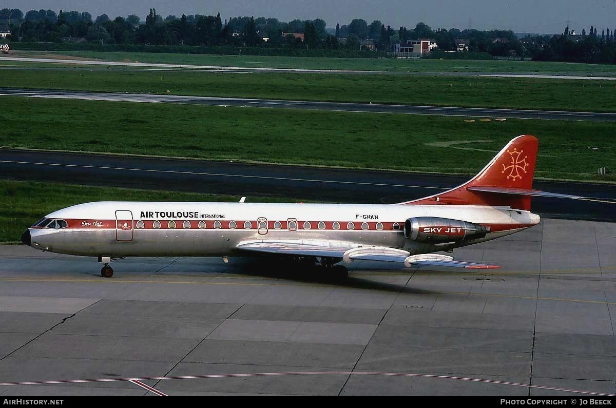 Aircraft Photo of F-GHKN | Sud SE-210 Caravelle 10B3 Super B | Air Toulouse International | AirHistory.net #726674