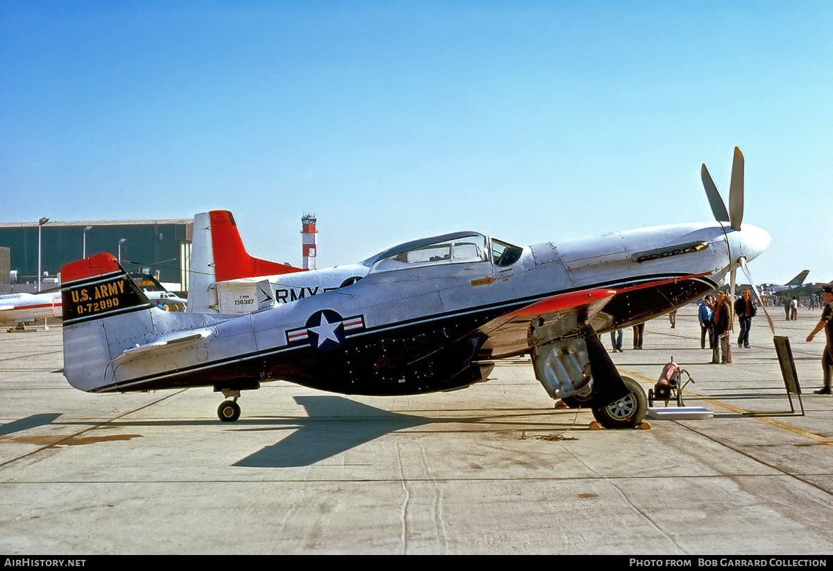 Aircraft Photo of 44-72990 / 0-72990 | North American F-51D Mustang | USA - Army | AirHistory.net #726675