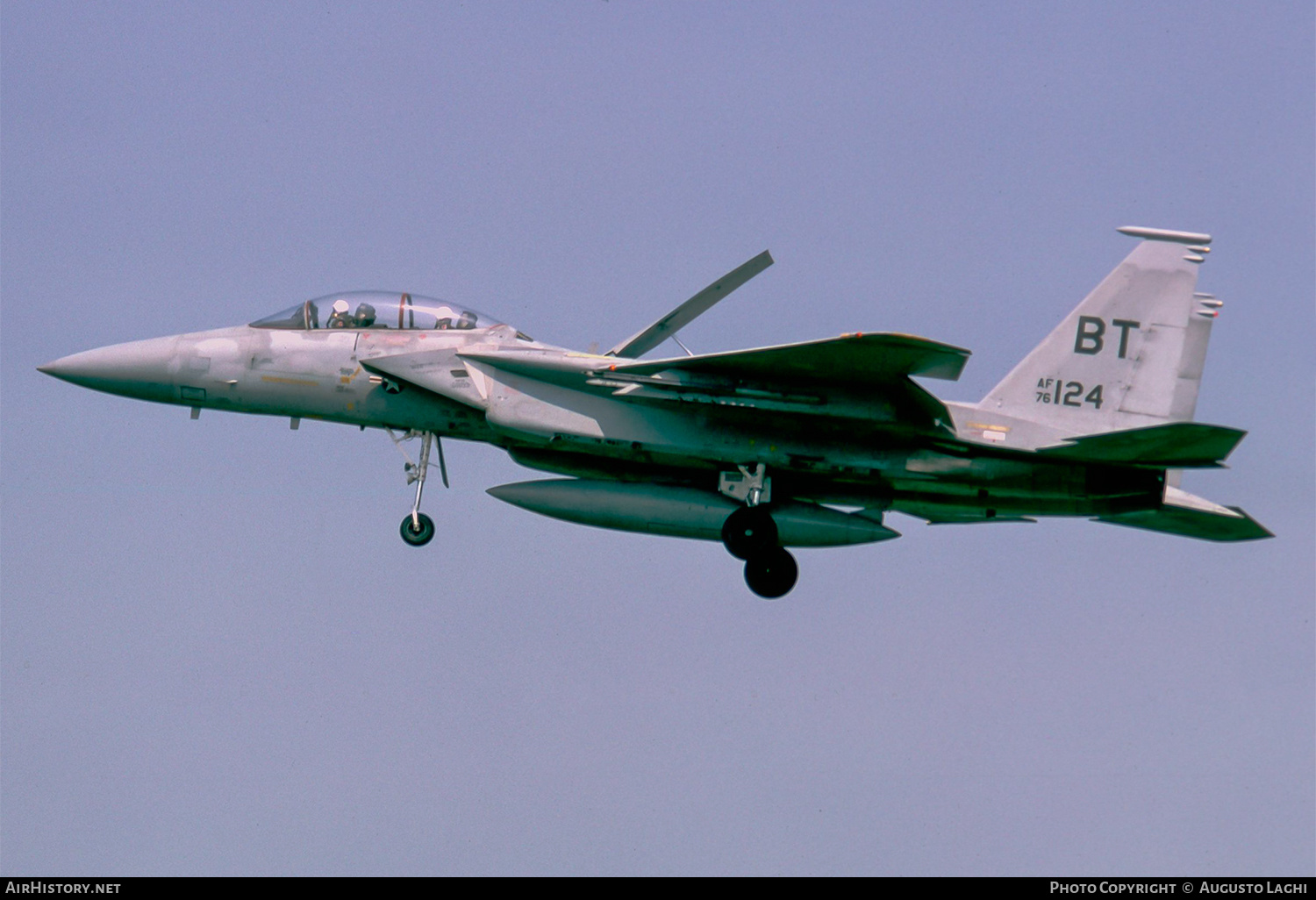 Aircraft Photo of 76-0124 / AF76-124 | McDonnell Douglas F-15B Eagle | USA - Air Force | AirHistory.net #726687
