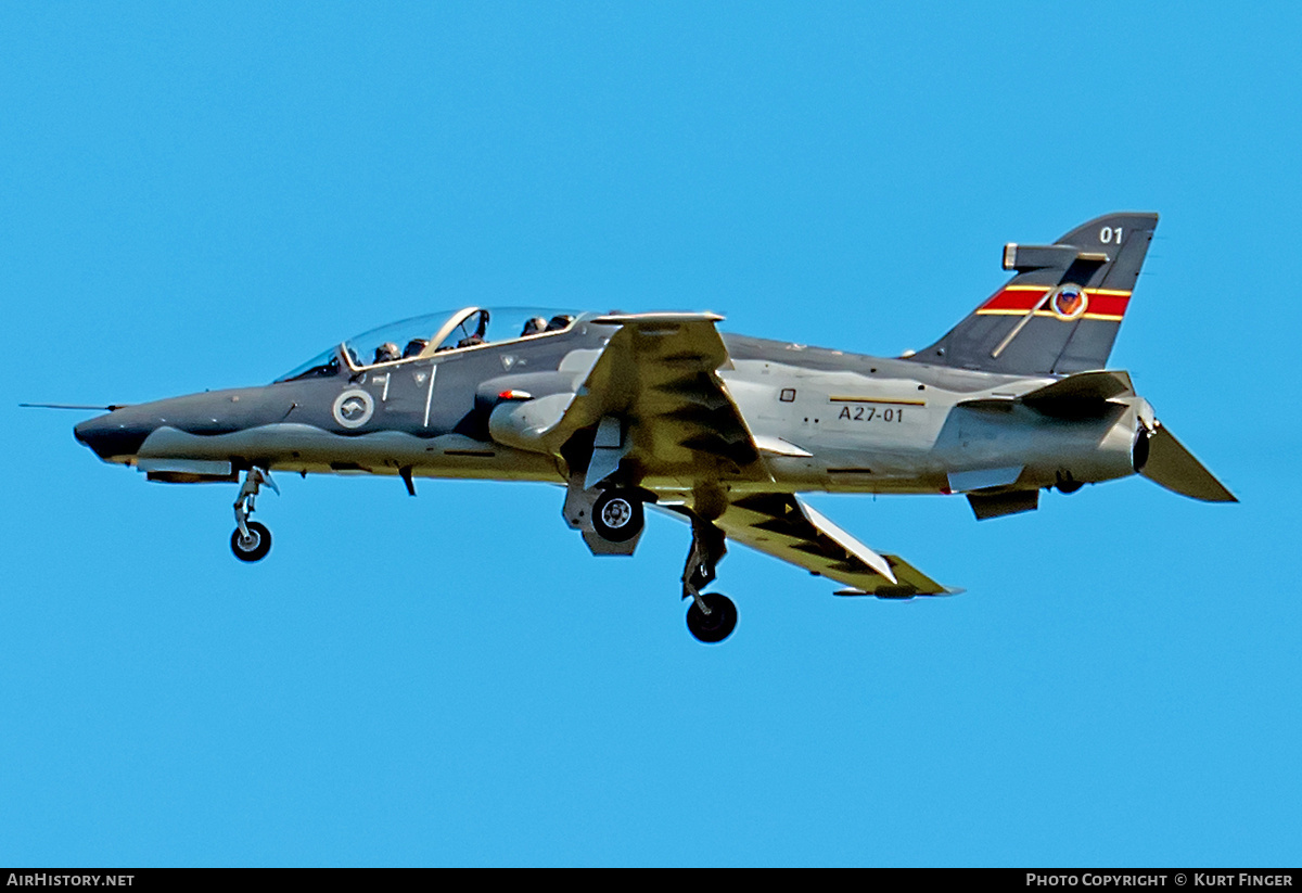 Aircraft Photo of A27-01 | BAE Systems Hawk 127 | Australia - Air Force | AirHistory.net #726696