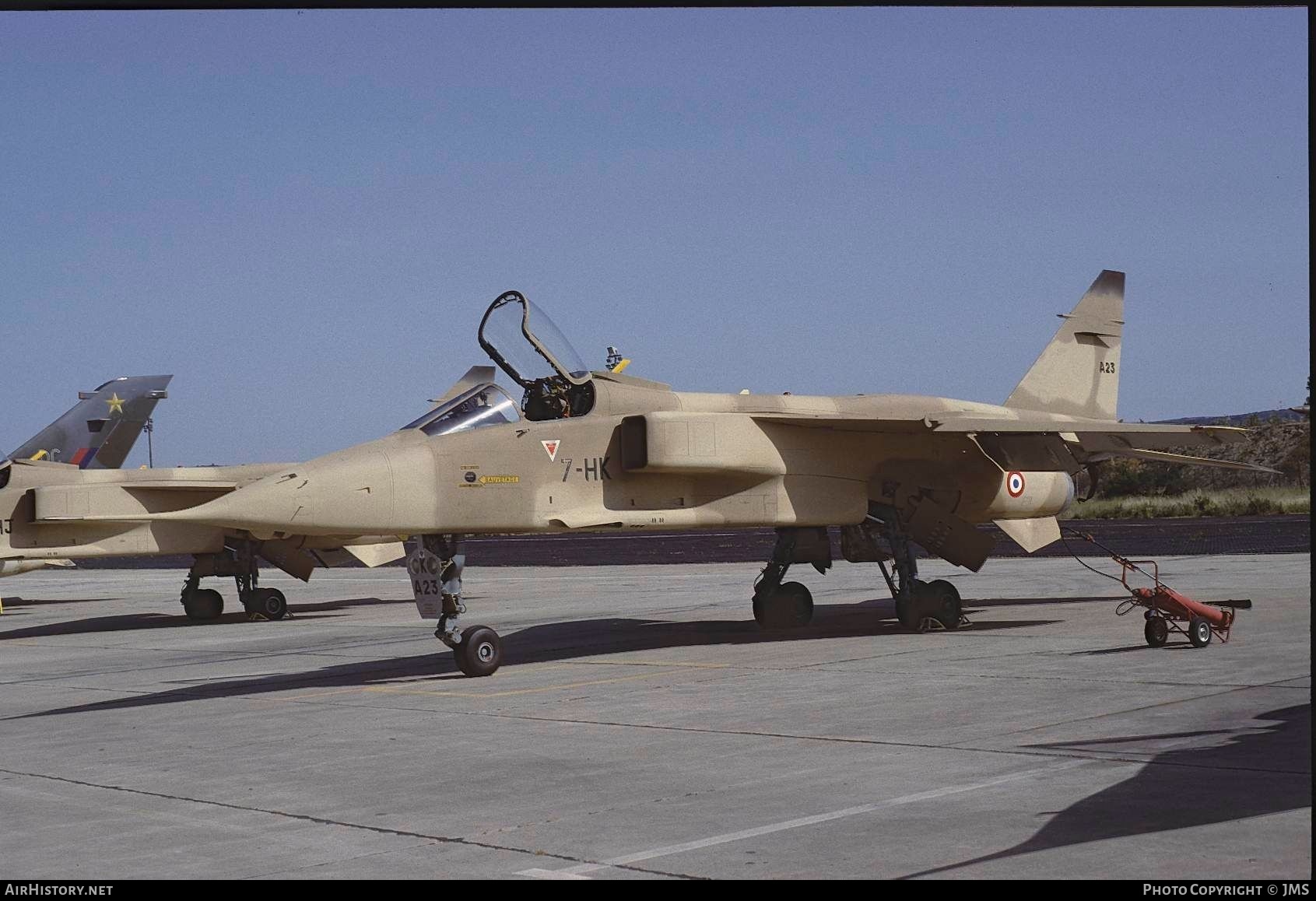 Aircraft Photo of A23 | Sepecat Jaguar A | France - Air Force | AirHistory.net #726700