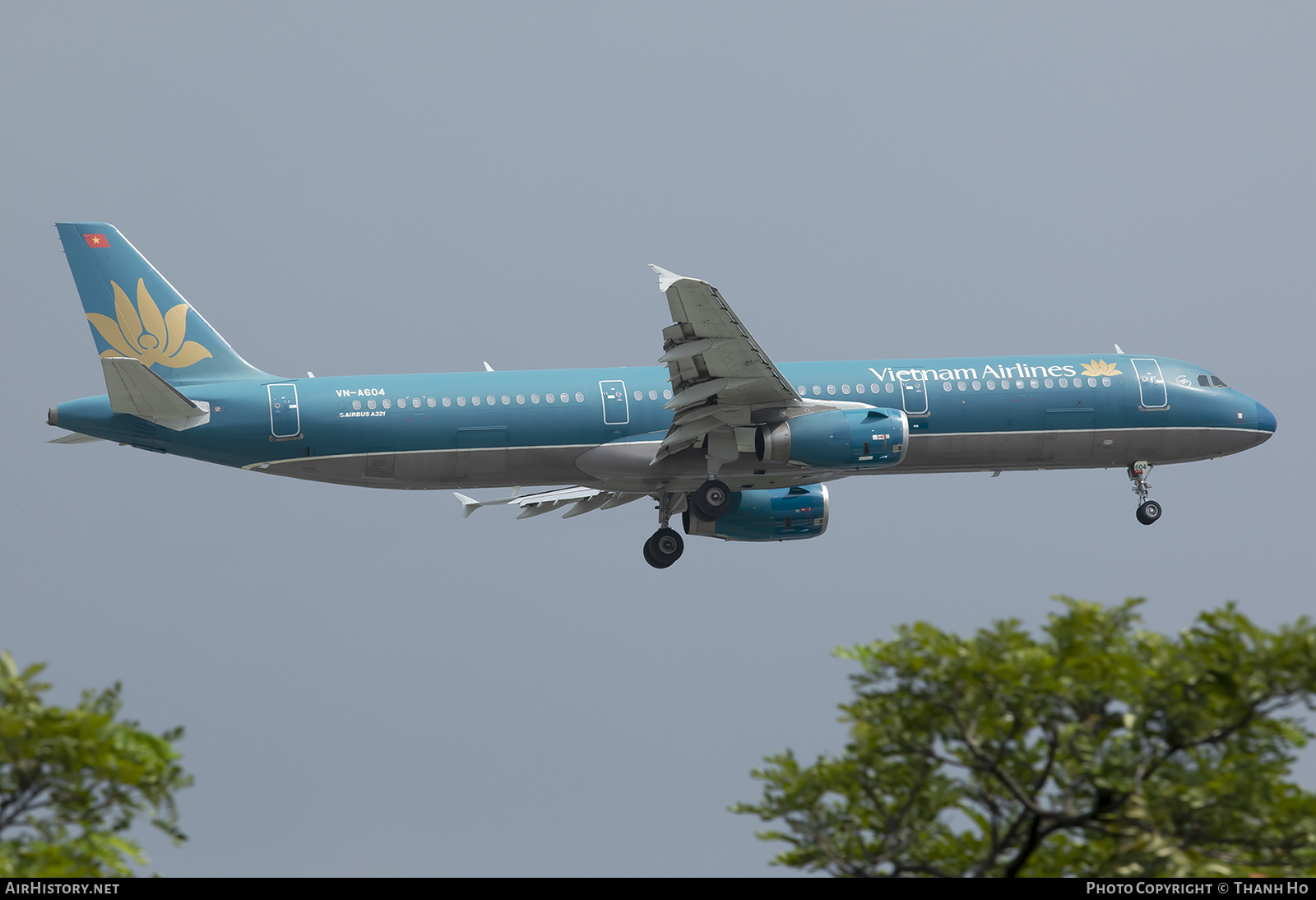 Aircraft Photo of VN-A604 | Airbus A321-231 | Vietnam Airlines | AirHistory.net #726739