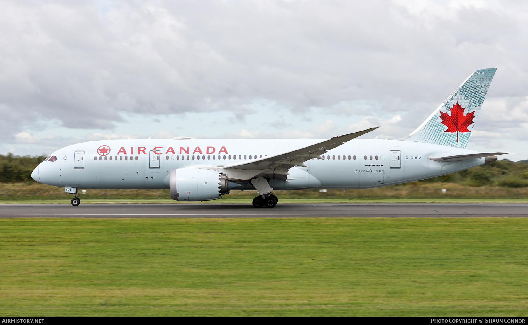 Aircraft Photo of C-GHPV | Boeing 787-8 Dreamliner | Air Canada | AirHistory.net #726766