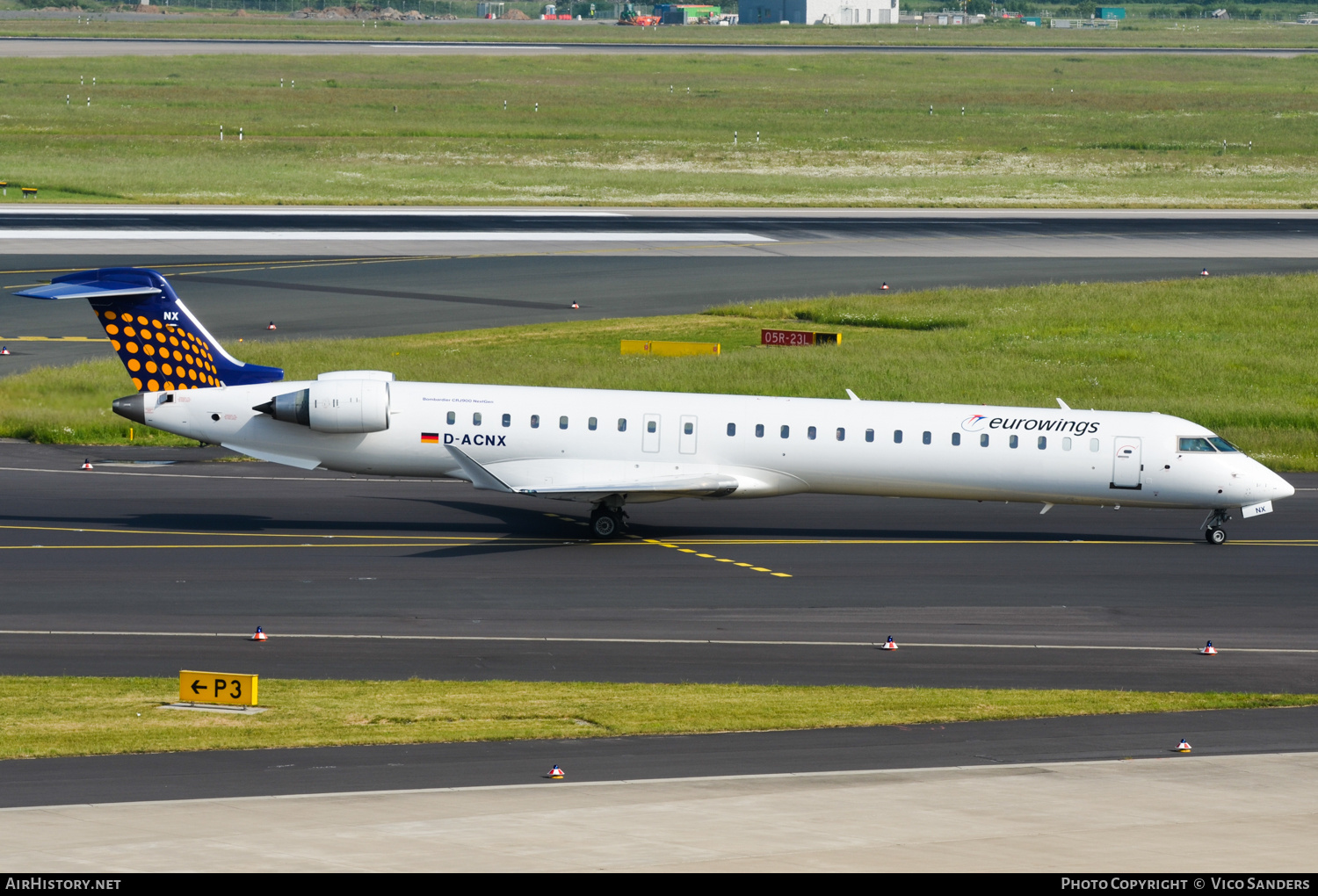 Aircraft Photo of D-ACNX | Bombardier CRJ-900LR (CL-600-2D24) | Eurowings | AirHistory.net #726777
