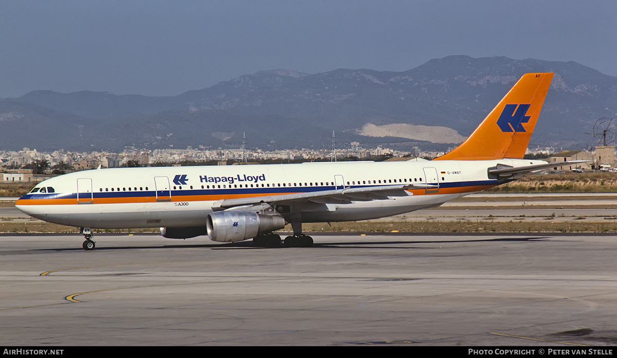 Aircraft Photo of D-AMAY | Airbus A300B4-103 | Hapag-Lloyd | AirHistory.net #726784