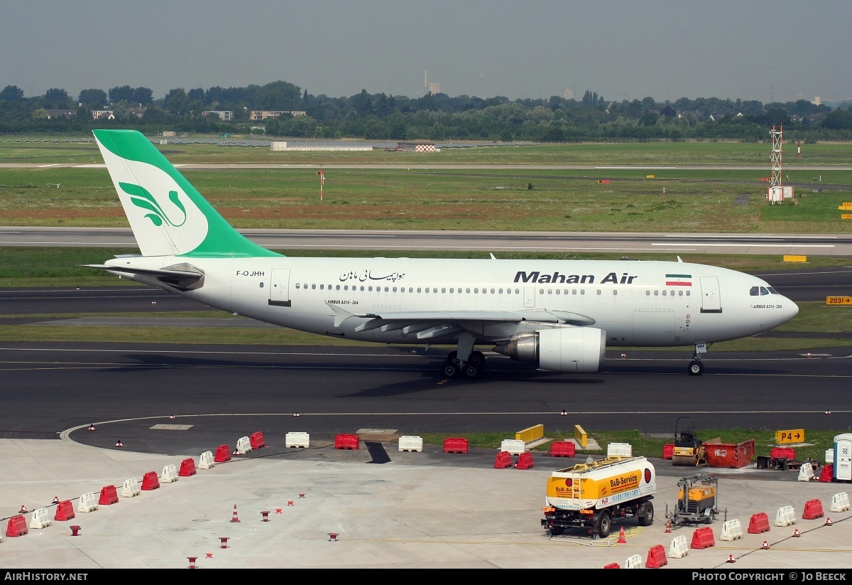 Aircraft Photo of F-OJHH | Airbus A310-304 | Mahan Air | AirHistory.net #726798
