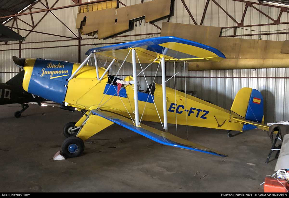 Aircraft Photo of EC-FTZ | CASA 1.131E Jungmann | AirHistory.net #726809