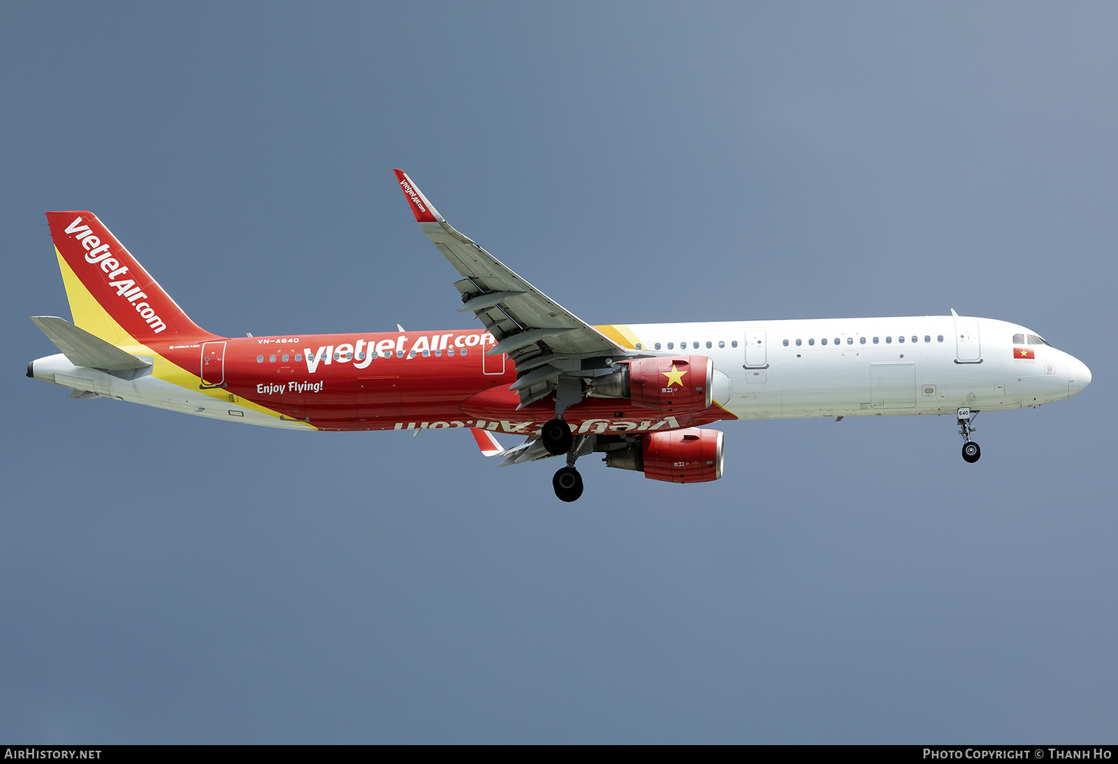 Aircraft Photo of VN-A640 | Airbus A321-211 | VietJet Air | AirHistory.net #726826