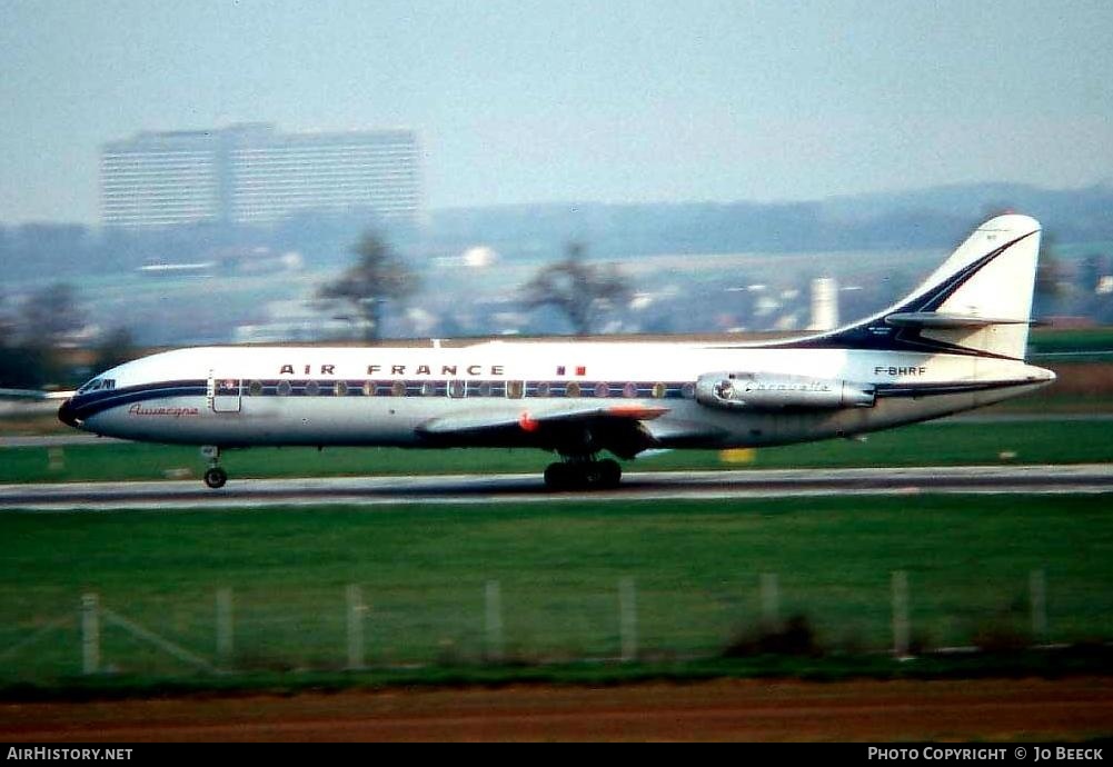 Aircraft Photo of F-BHRF | Sud SE-210 Caravelle III | Air France | AirHistory.net #726830