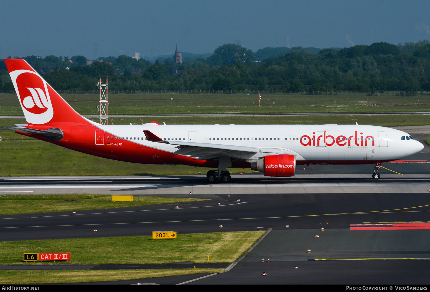 Aircraft Photo of D-ALPD | Airbus A330-223 | Air Berlin | AirHistory.net #726832