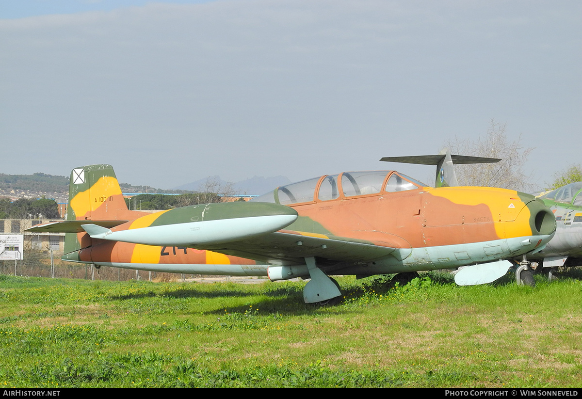 Aircraft Photo of A10C-111 | Hispano HA-220D Super Saeta | Spain - Air Force | AirHistory.net #726837