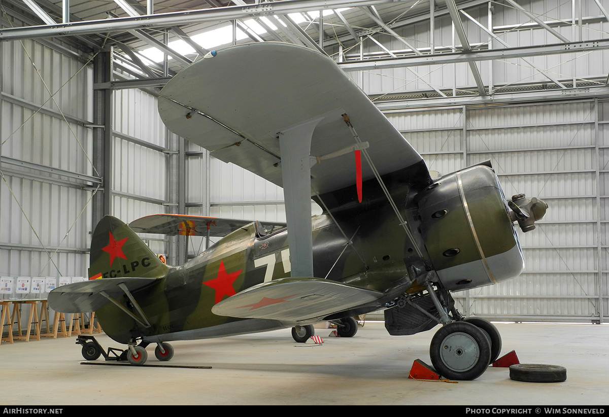 Aircraft Photo of EC-LPC / 75 white | Polikarpov I-153 | Soviet Union - Air Force | AirHistory.net #726841