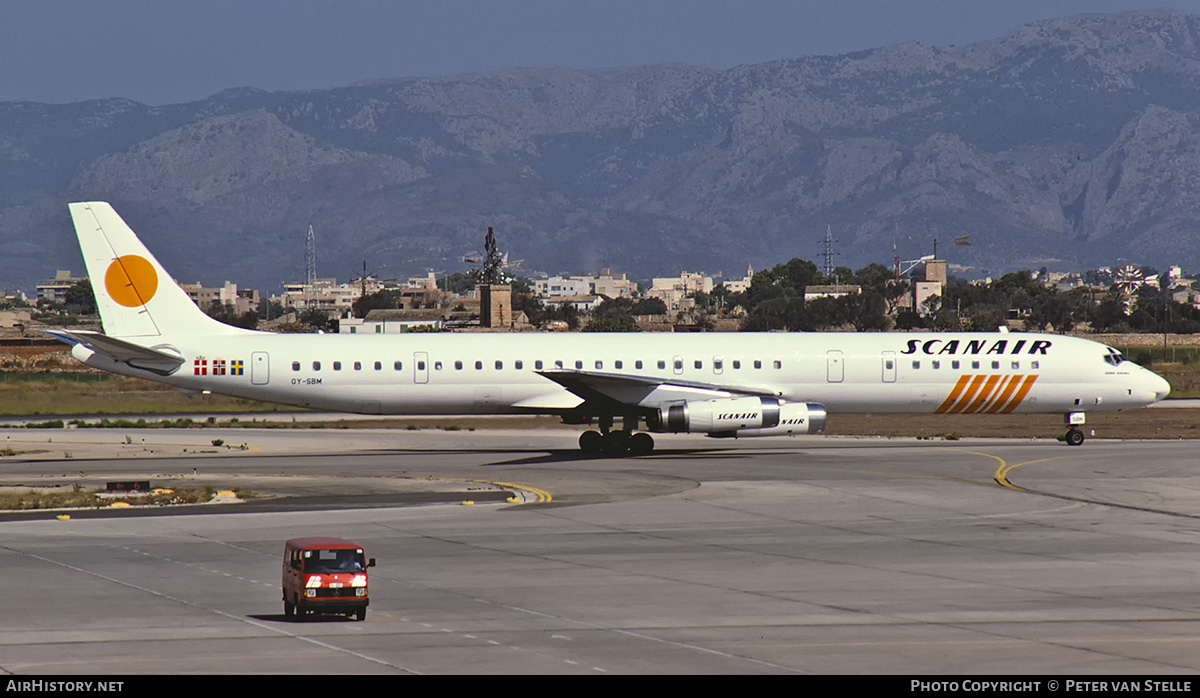 Aircraft Photo of OY-SBM | McDonnell Douglas DC-8-63 | Scanair | AirHistory.net #726850
