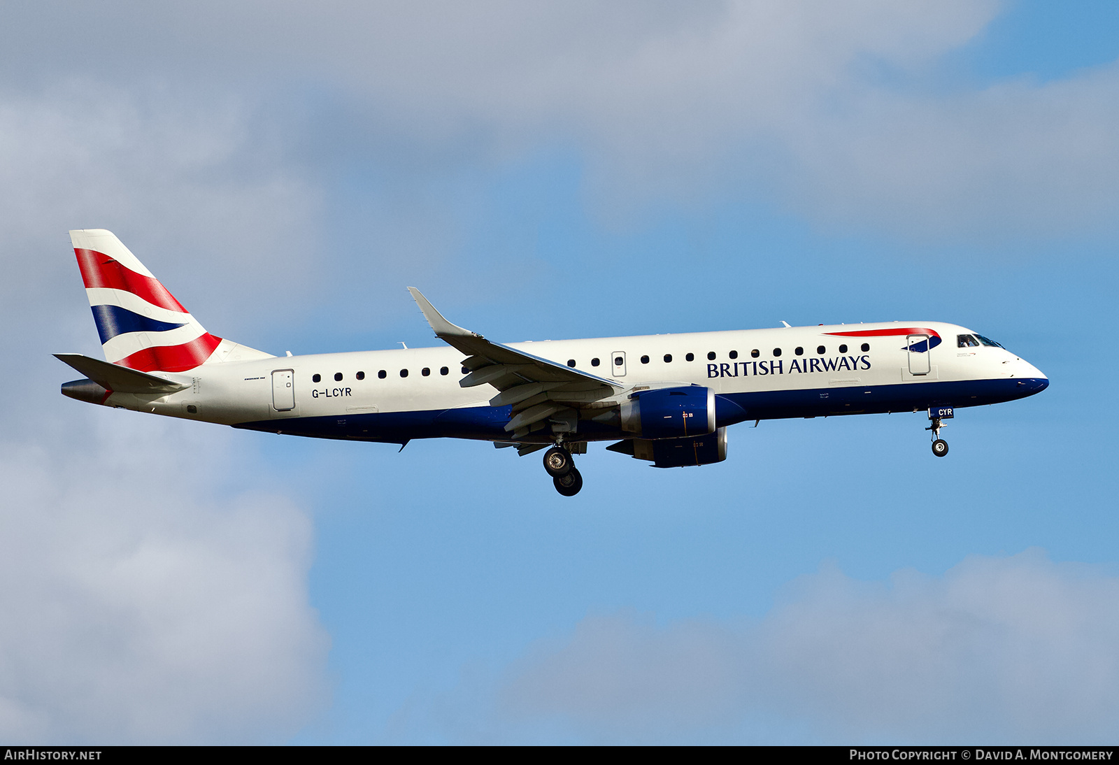 Aircraft Photo of G-LCYR | Embraer 190SR (ERJ-190-100SR) | British Airways | AirHistory.net #726854