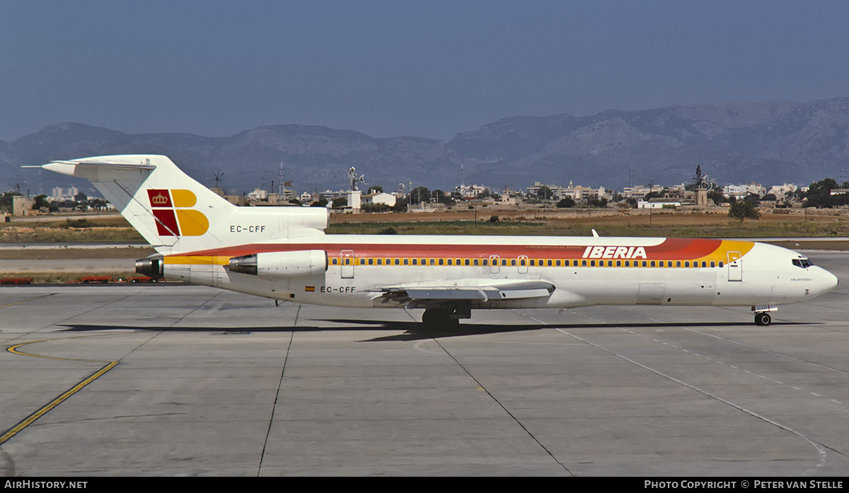 Aircraft Photo of EC-CFF | Boeing 727-256/Adv | Iberia | AirHistory.net #726865