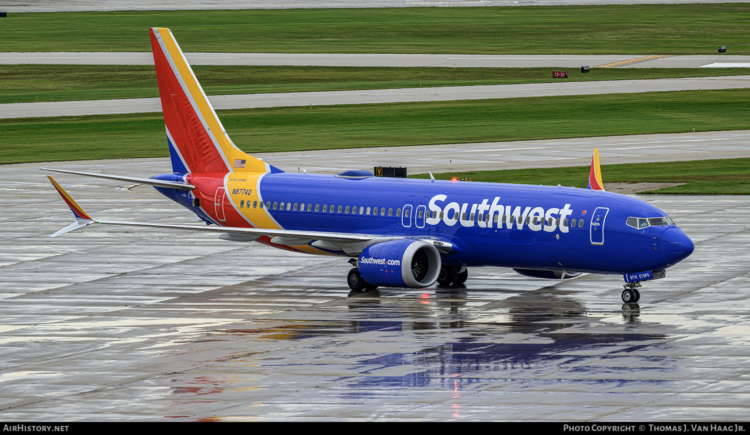 Aircraft Photo of N8774Q | Boeing 737-8 Max 8 | Southwest Airlines | AirHistory.net #726894