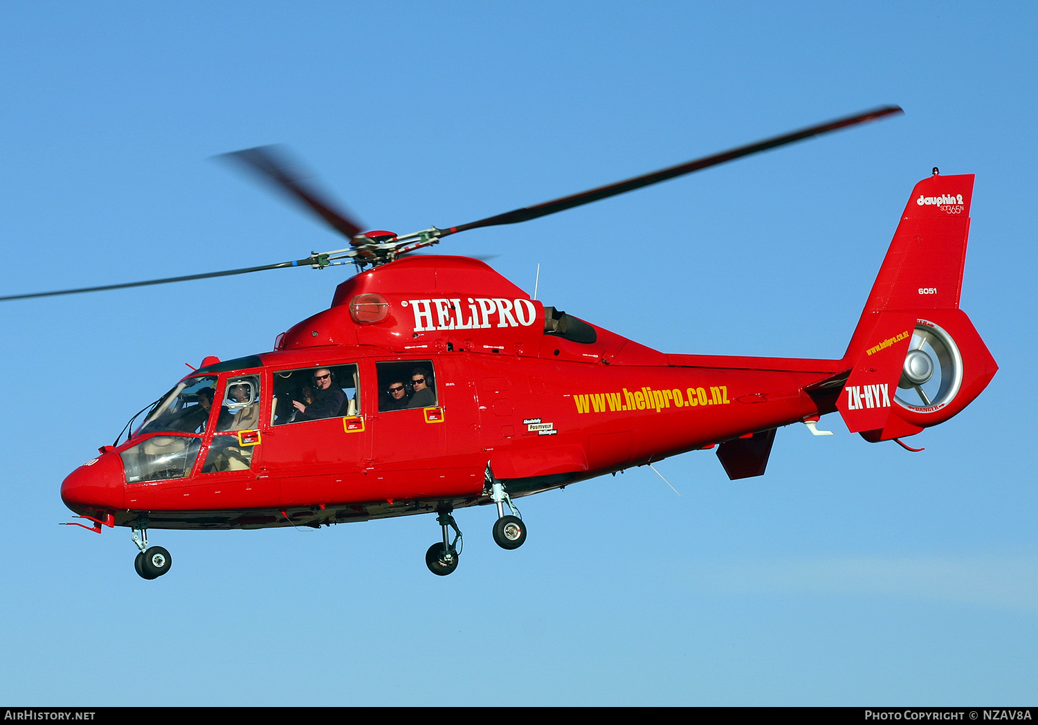 Aircraft Photo of ZK-HYX | Aerospatiale AS-365N Dauphin 2 | HeliPro | AirHistory.net #726902