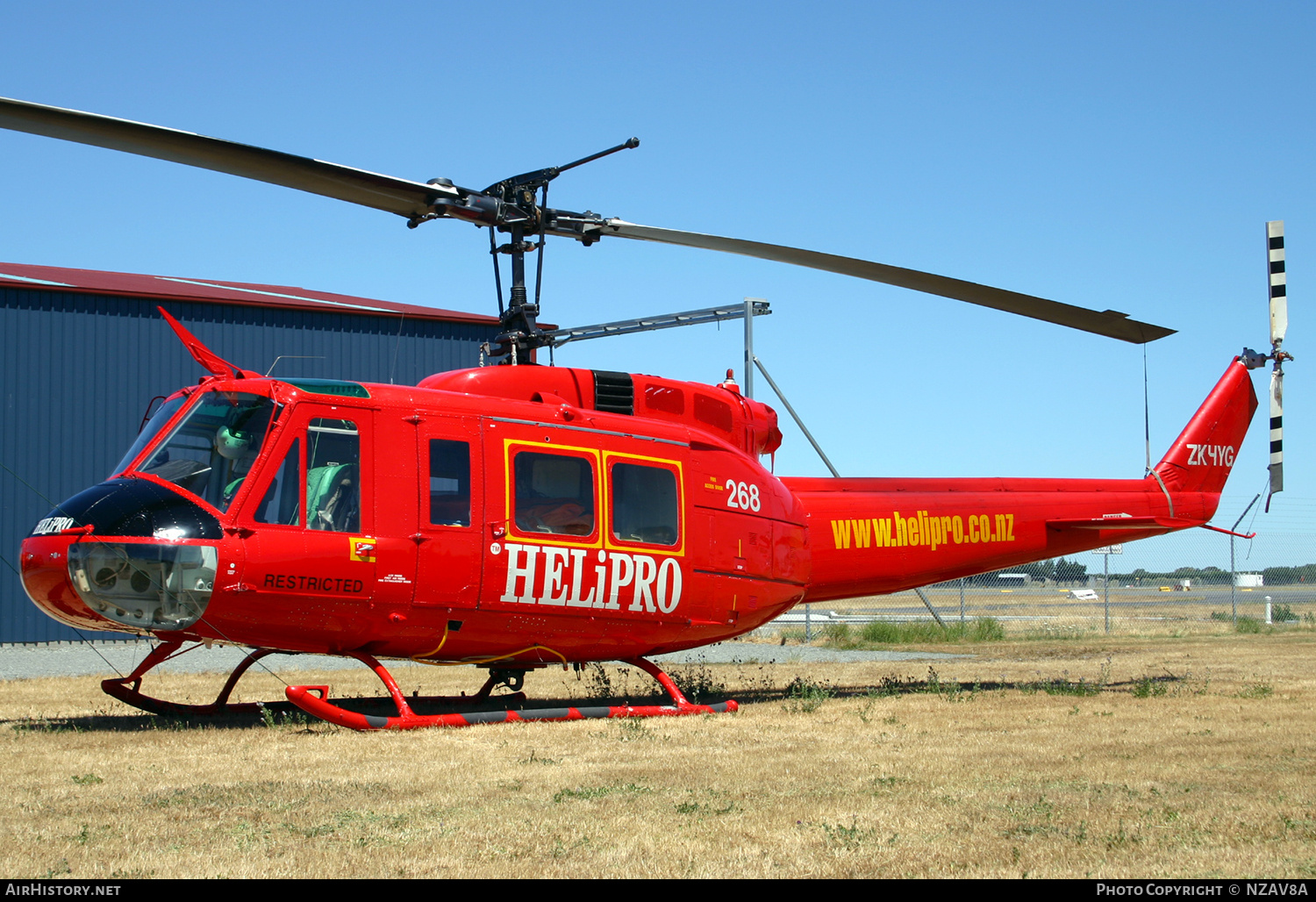 Aircraft Photo of ZK-HYG | Bell UH-1H Iroquois | HeliPro | AirHistory.net #726904