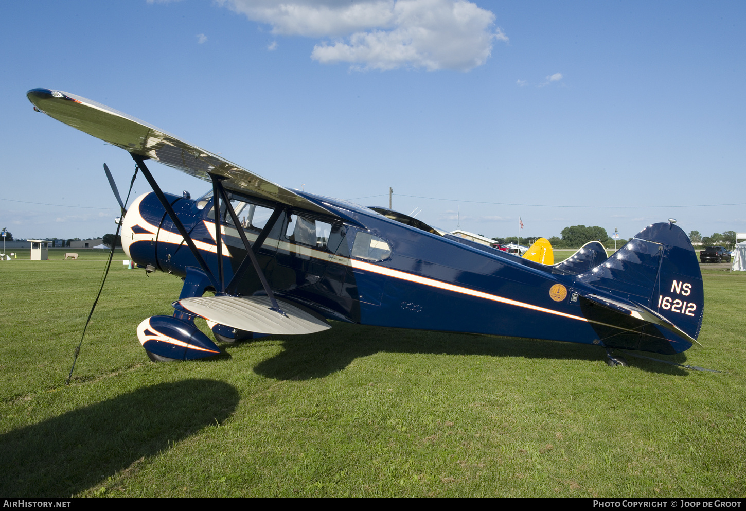 Aircraft Photo of N16212 / NS16212 | Waco YQC-6 | Nebraska Department of Aeronautics | AirHistory.net #726936