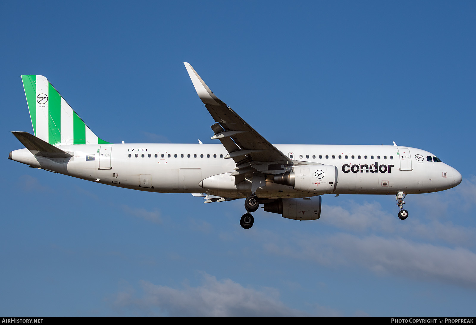 Aircraft Photo of LZ-FBI | Airbus A320-214 | Condor Flugdienst | AirHistory.net #726941
