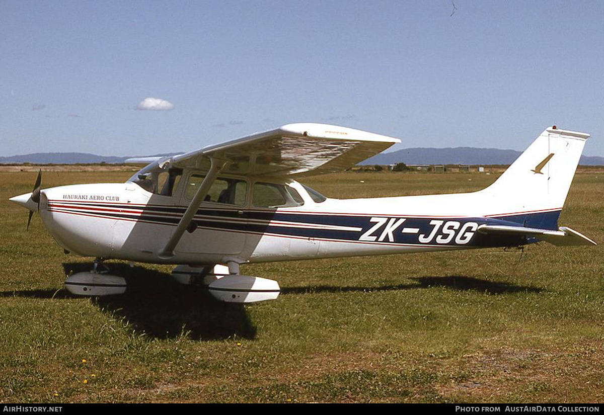 Aircraft Photo of ZK-JSG | Cessna 172M Skyhawk | Hauraki Aero Club | AirHistory.net #726942