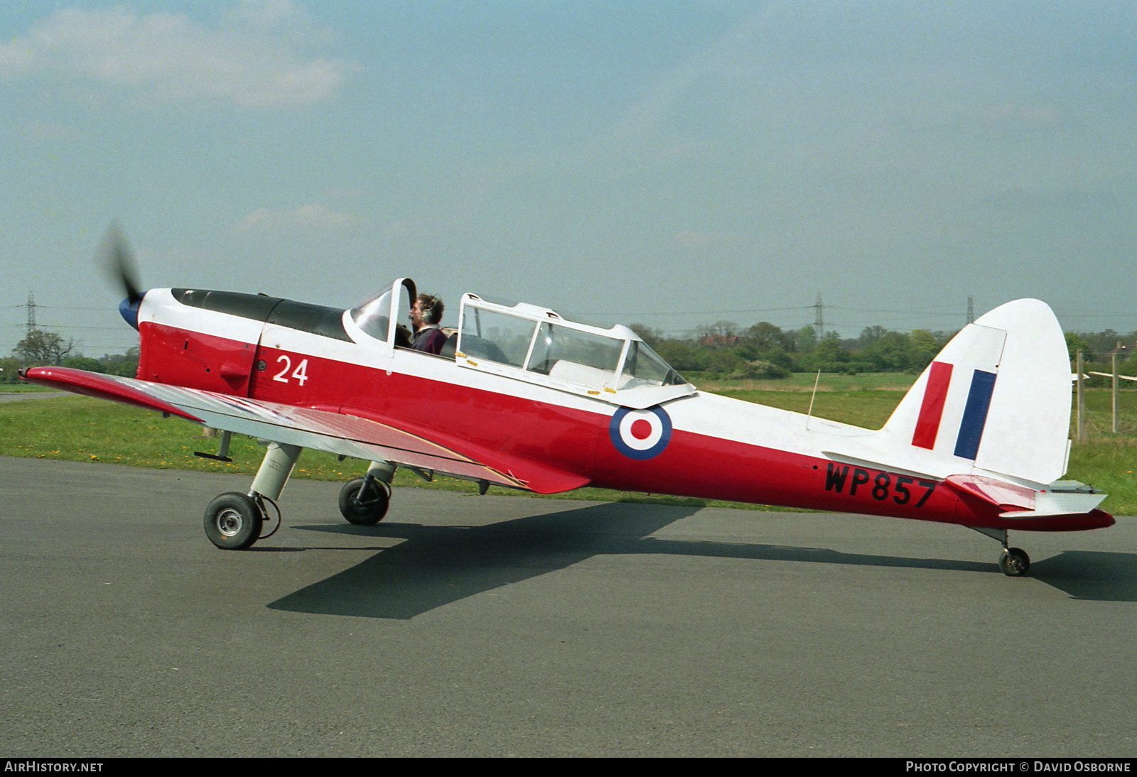 Aircraft Photo of G-BDRJ / WP857 | De Havilland DHC-1 Chipmunk Mk22 | UK - Air Force | AirHistory.net #726970